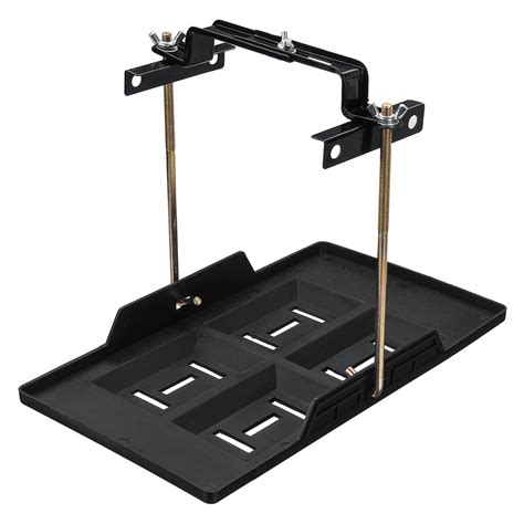 universal battery hold down tray